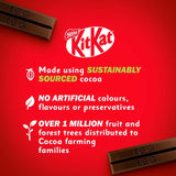 KitKat dark chocolate biscuit bar multipack, UK version