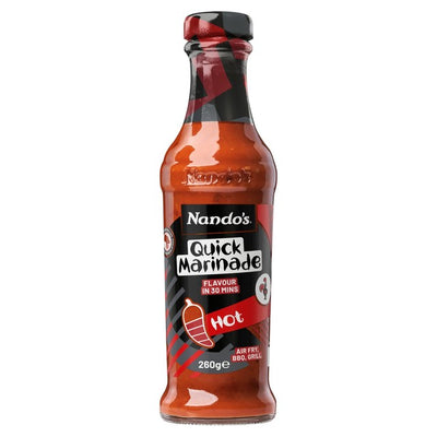 M&S Nando's Hot Peri Peri Marinade and Stir Fry Sauce 260g- Buy online at McGrocer