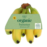 M&S organic Fairtrade bananas 5 per pack, imported from the UK