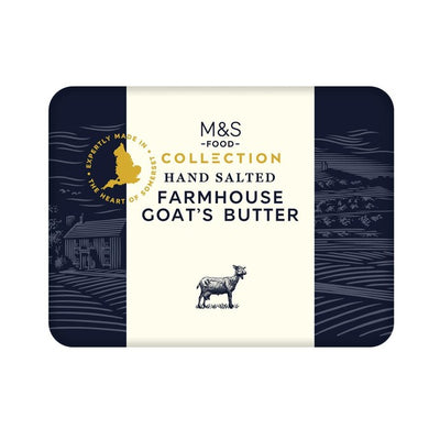 Beurre de ferme au sel de chèvre M&S Collection 250g