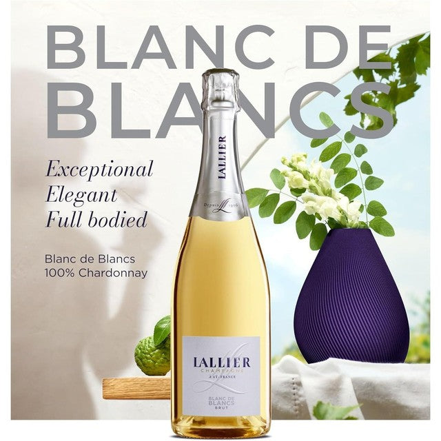 Lallier Champagne Blanc de Blancs 75cl, UK version