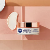 NIVEA Hyaluronic Acid Day and Night Face Cream Duo Pack 2x50ml, imported from the UK
