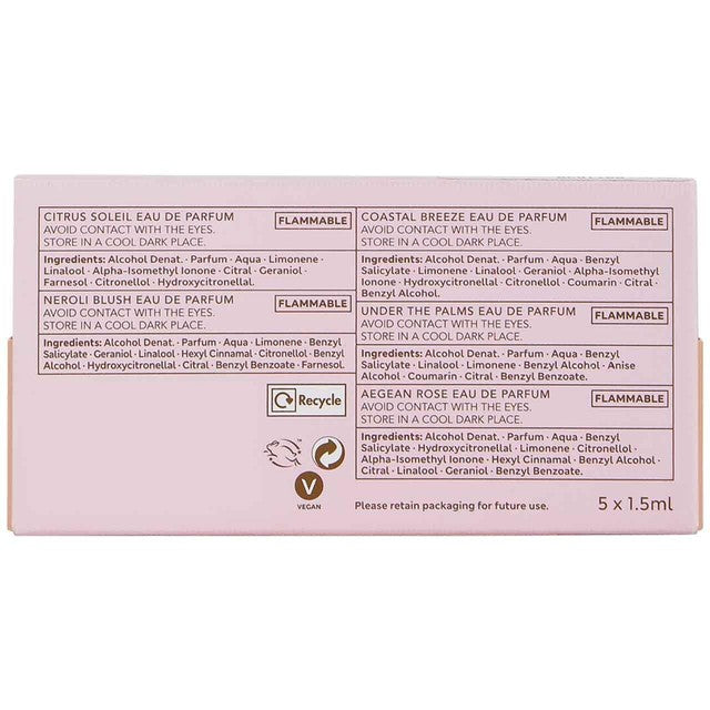 M&S Womens Mini Discovery Set perfume, imported from the UK