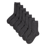 M&S kids ankle school socks Grey Marl 6-8, imported from the UK