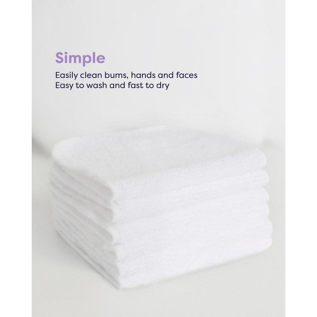 Bambino Mio Reusable Baby Wipes 10 pack - British product