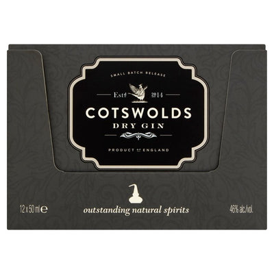M&S Cotswold Distillery Dry Gin Miniatures 12 x 5cl- Buy online at McGrocer