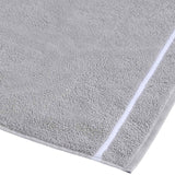 M&S Baretta Stitch hand towel Grey/White - British product