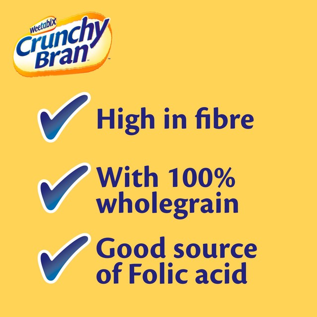Weetabix Crunchy Bran cereal 375g (British brand)