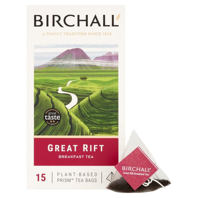 Birchall Great Rift Breakfast Blend black tea bags 15 bags - British product