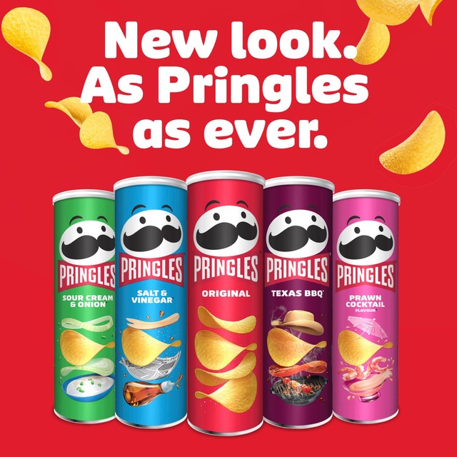 Pringles Original crisps 40g can, imported from the UK