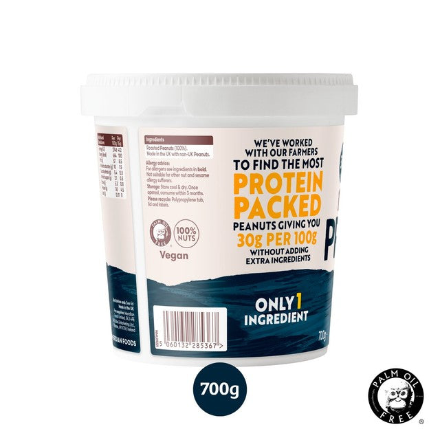 Meridian protein smooth peanut butter 100% 700g, imported from the UK