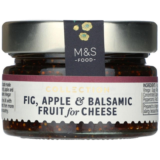 M&S fig, apple & balsamic fruit paste 120g, imported from the UK