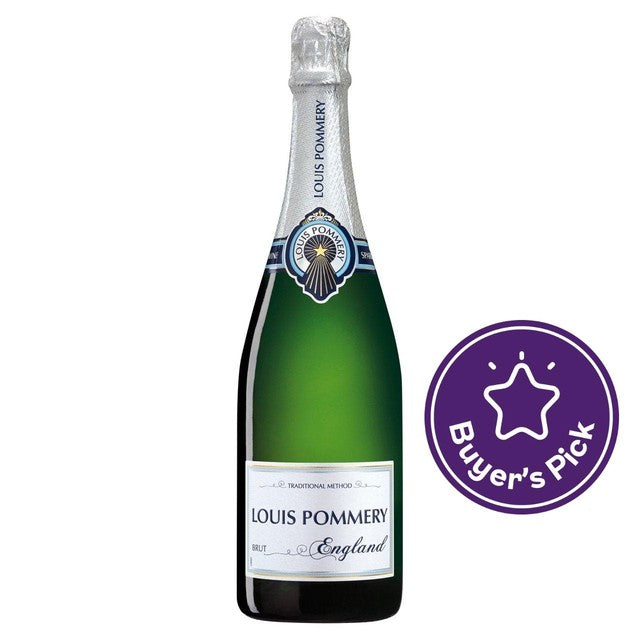 Louis Pommery England Brut sparkling wine 75cl, UK version