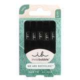 Invisibobble hair ties black 5pc, UK version
