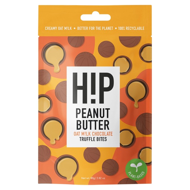HIP peanut butter vegan chocolate balls, UK version