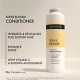 John Frieda Sheer Blonde brightening conditioner, UK version
