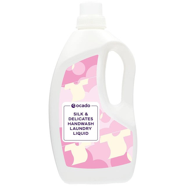 Ocado silk and delicates handwash laundry liquid 1.5L, imported from the UK