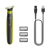 Philips OneBlade 360 blade with 3 stubble combs electric grooming styler, imported from the UK