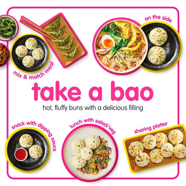 Itsu Katsu Veg Bao Buns 256g, UK version