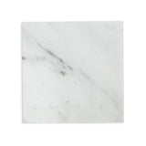 Daylesford white marble square serving plate 24cm - British product