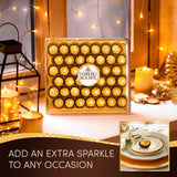Ferrero Rocher milk chocolate hazelnut pralines in a 24-piece box - British product