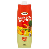 Grace Tropical Rhythms fruit punch blend, imported from the UK