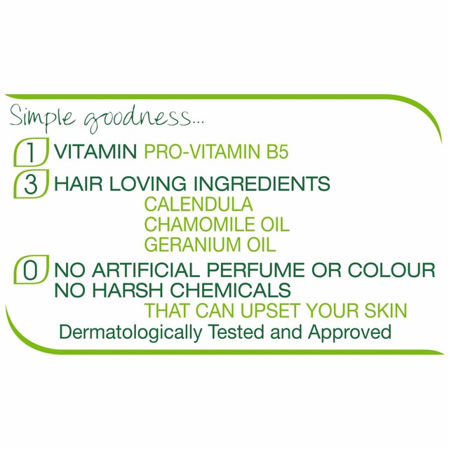 Simple gentle hair conditioner 200ml (British brand)