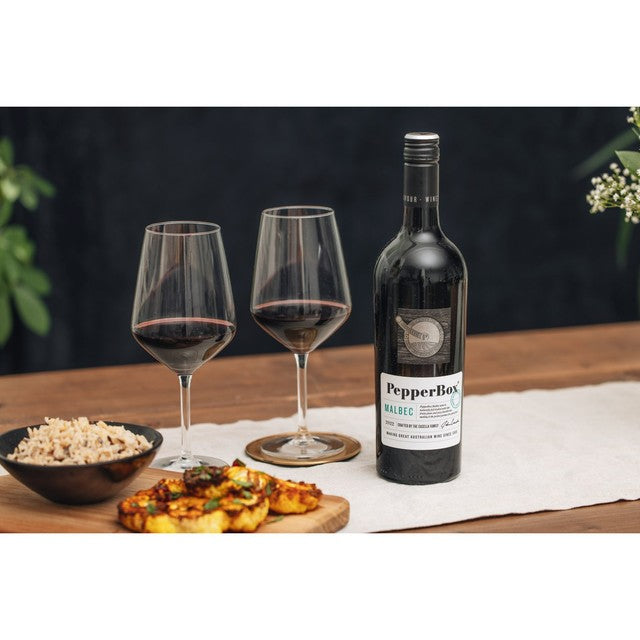 PepperBox Malbec wine, UK version