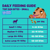 Edgard & Cooper grain-free salmon and chicken dog treats 50g - British product