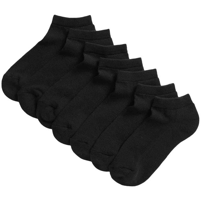 M&S kids trainer liners black size 8.5-12 7 pack, imported from the UK