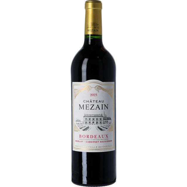 Chateau Mezain Claret Bordeaux Red Wine 75cl - British product