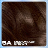 Clairol Nice'n Easy hair dye 5A Medium Ash Brown - British product