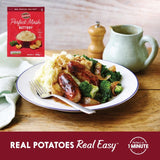 Idahoan Buttery Mash instant mashed potatoes 109g, UK version