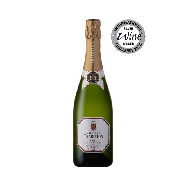 Villiera Cap Classique Brut sparkling wine 75cl (British brand)