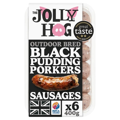 Jolly Hog Black Pudding Porker Würstchen 400g