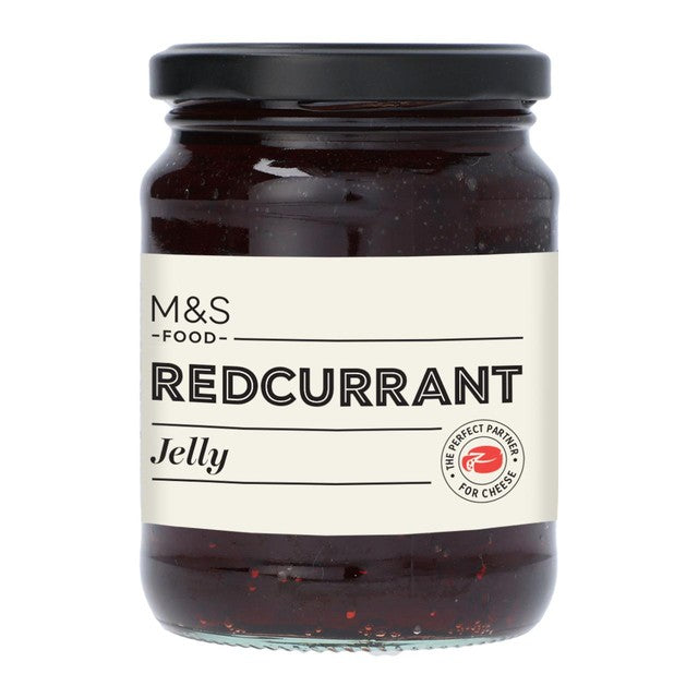 M&S redcurrant jelly 340g, imported from the UK