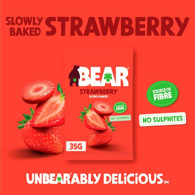 Urban Fruit dried strawberries 35g - British product