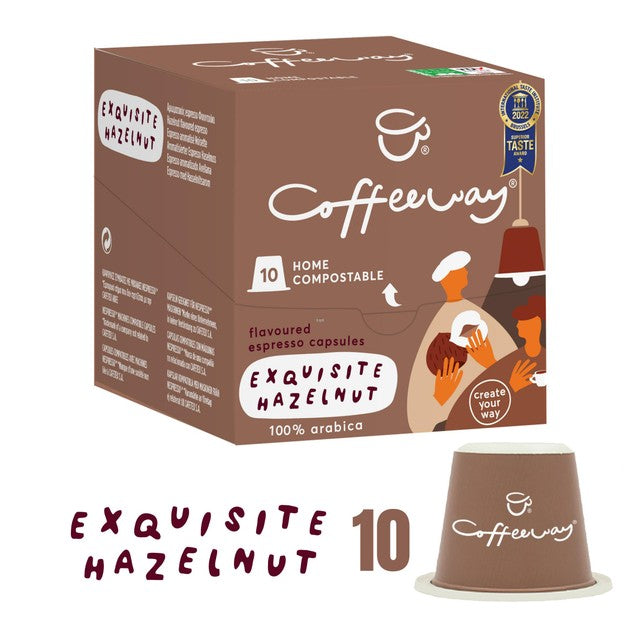 Beanies hazelnut flavoured coffee pods 10 pods - British product