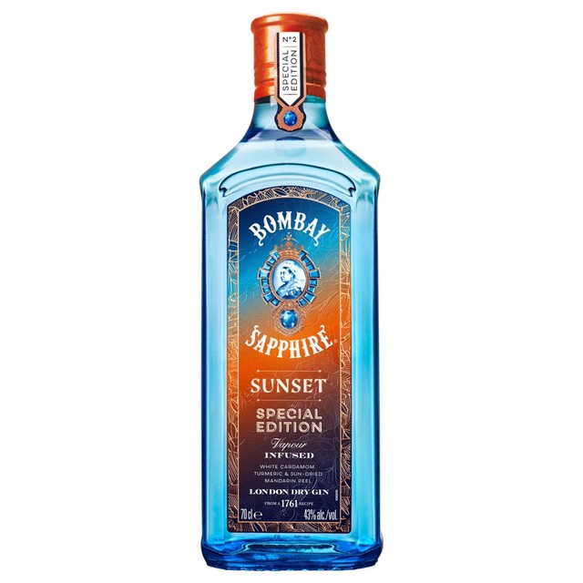 Bombay Sapphire Sunset Special Edition Gin 70cl - British product
