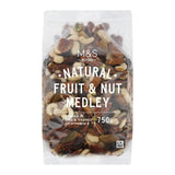 M&S Natural Fruit & Nut Medley 750g, imported from the UK
