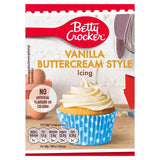 Betty Crocker vanilla buttercream ready-to-spread icing tub - British product