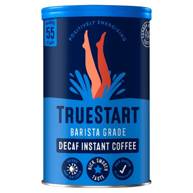 TrueStart decaf instant coffee 100g (British brand)