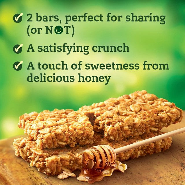Nature Valley Crunchy Oats & Honey cereal bars 420g, imported from the UK