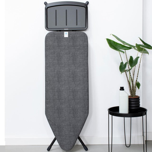 Brabantia Denim Black ironing board cover 124cm x 45cm - British product