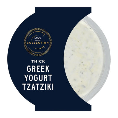 M&S M&S Collection Thick Greek Yogurt Tzatziki Dip 170g- Buy online at McGrocer