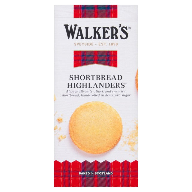 Walkers Shortbread Highlanders shortbread 160g, UK version