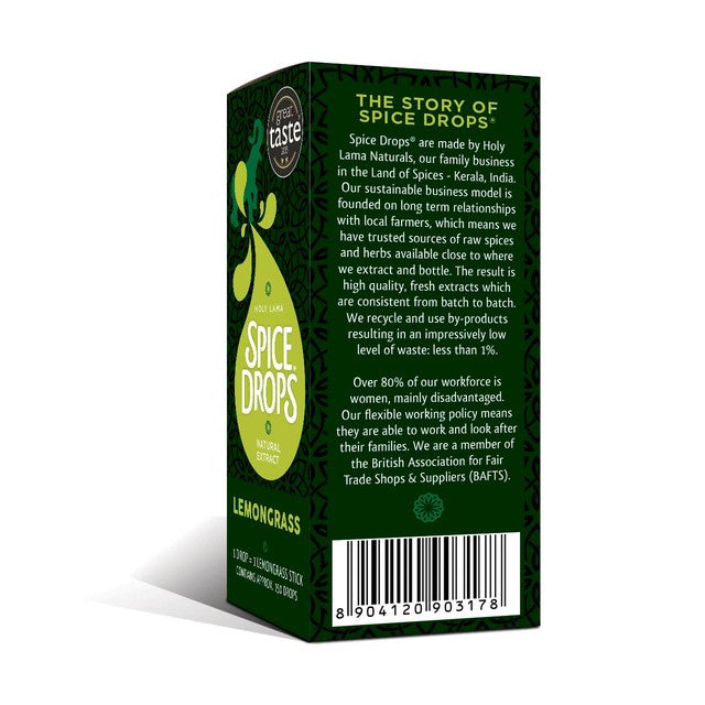 Holy Lama Spice Drops Lemongrass Flavouring Extract 5ml (British brand)