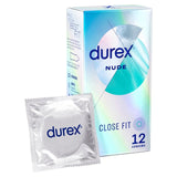 Durex Nude Close Fit condoms 12 pack - British product