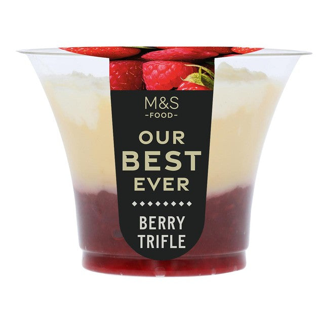 M&S Our Best Ever Trifle single serve, imported from the UK
