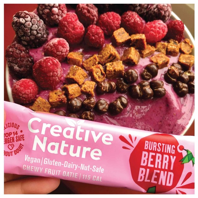Creative Nature Bursting Berry Blend fruit bar 38g - British product